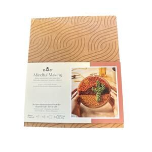 NEW DMC Mindful Making The Desert Meditation Punch Needle Kit Moment Zen